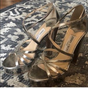 Jimmy Choo platform heels